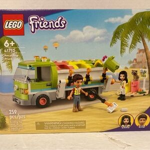 Lego Friends Recycling Truck 41712 Building Kit NEW 259 Pieces Emma River New